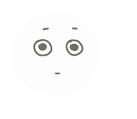 Confused Shocked Sticker