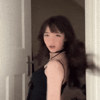 Watching Beautiful Girl GIF