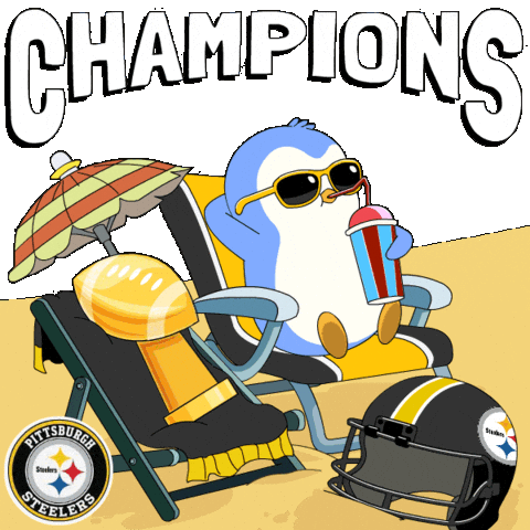 Super Bowl Football Sticker by Pudgy Penguins