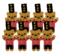 Teddy Bear Wow Sticker by FAO Schwarz