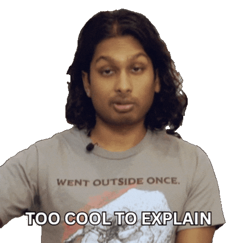 Smooth Operator Confidence Sticker by Ashwin Gane