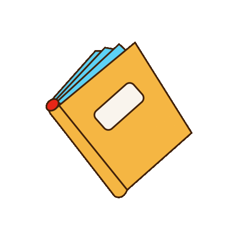 Boooooooooooom school book student read Sticker