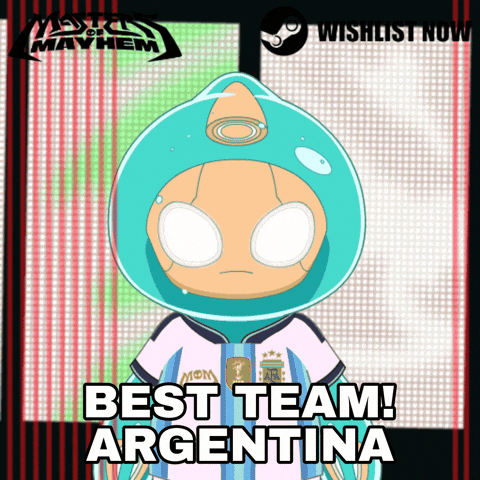 Vamos Argentina World Cup GIF by Masters of Mayhem