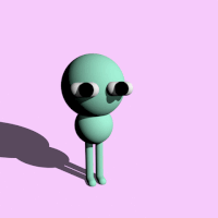 Art 3D GIF by batburl