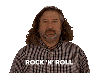 Rock N Roll Sticker by GIPHY IRL