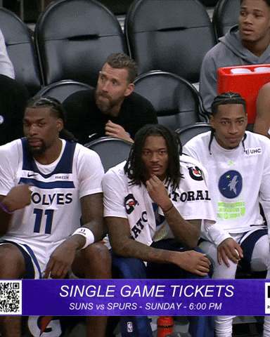 Confused Nba GIF by Minnesota Timberwolves