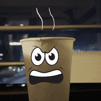 Angry Coffee GIF by Digital Pratik