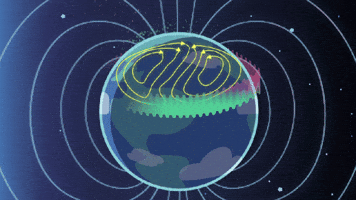 Magnetic Field Earth GIF