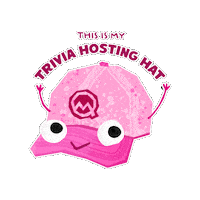 Hat Host Sticker by Quiz Meisters