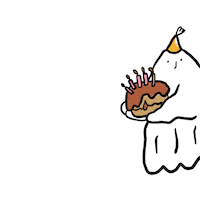 Happy Birthday Celebration Sticker by Snackfood