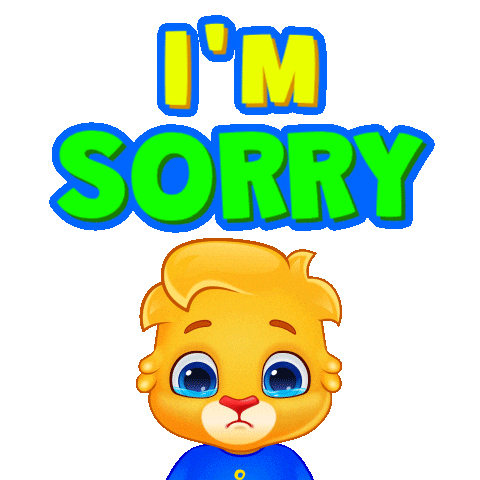Forgive Me Crying Sticker by Lucas and Friends by RV AppStudios