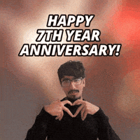 7 Year Anniversary GIF