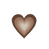 In Love Hearts Sticker