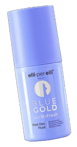 Blue Gold Sticker by elli.per.elli