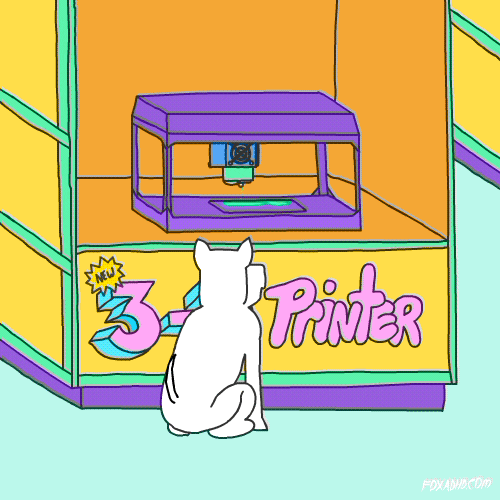 3D Printer Dog GIF by Animation Domination High-Def
