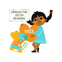 Book Love Sticker by WITS Chicago