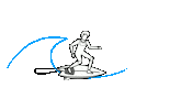 dustueck wave skate surf surfing Sticker