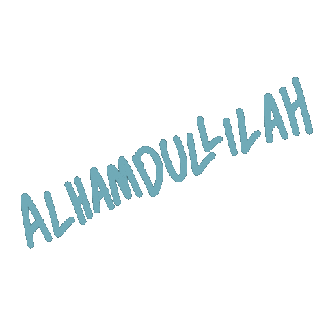 Alhamdullilah Sticker