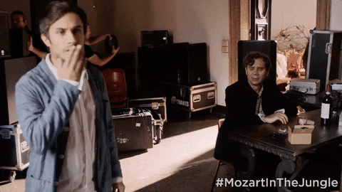 season 3 wow GIF by Mozart In The Jungle