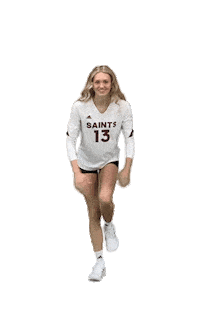 Kick Karate Sticker by Aquinas Volleyball