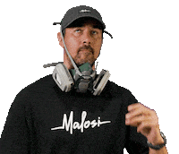 Pointing Wow Sticker by Malosi Studio