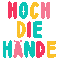 Hands Up Friday Sticker