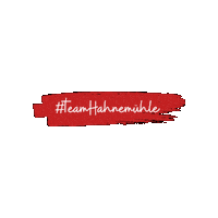 Teamred Sticker by Hahnemuehle FineArt