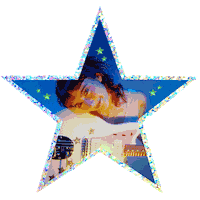 samirawinter music space winter stars Sticker