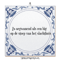 Humor Angst Sticker by Tegelspreuken.nl