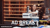 Channel 9 Reaction GIF by LEGO Masters Australia