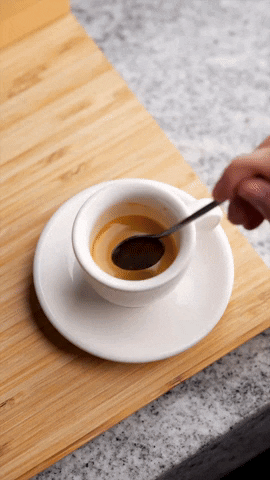 hubertjonathan giphyupload coffee drink espresso GIF