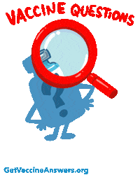 Ad Council Vaccine Sticker