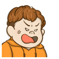 Angry Stupidnfun Sticker