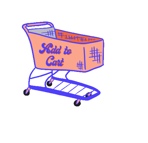 thedoodlingnomad giphyupload shopping shopnow add to cart Sticker