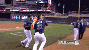 trevor plouffe baseball GIF by MLB