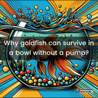 Aquatic Plants Goldfish GIF by ExplainingWhy.com