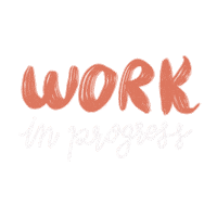 Work In Progress Sticker by soulstudioo