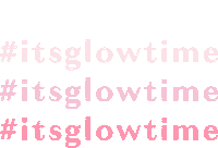 Sculptedskin skincare sculpted glow time its glow time Sticker