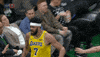 happy los angeles GIF by NBA