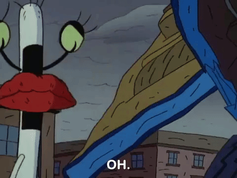 aaahh real monsters nicksplat GIF