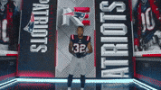Running Back Nod GIF by New England Patriots