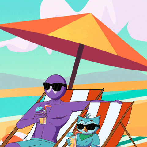Summer Chilling GIF