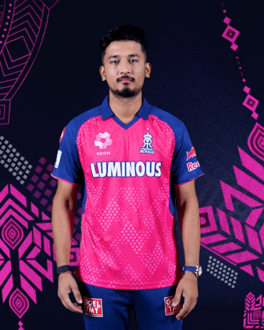 Come On Pink GIF by Rajasthan Royals