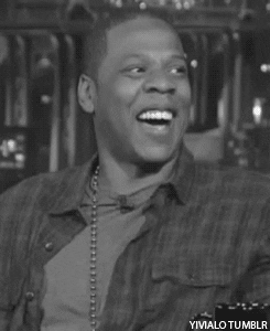 jay z laughing GIF