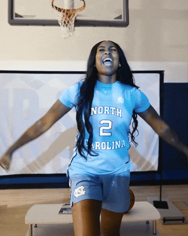 University Of North Carolina Basketball GIF by UNC Tar Heels