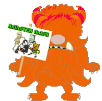 Monster Mash Gnome Sticker
