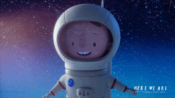 Here We Are Outer Space GIF by Apple TV+