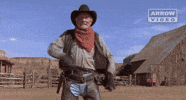 Scared City Slickers GIF by Arrow Video