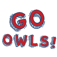 Fau Football Go Owls Sticker by Florida Atlantic University