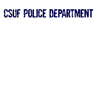 law enforcement titans Sticker by CSUFPD